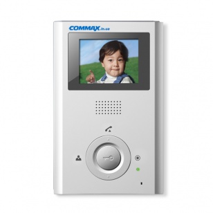 COMMAX CDV-35H (Перламутр) Монитор цветного видеодомофона, 3.5", PAL/NTSC, подключение 2-х панелей и трубки DP-4VHP, громкая связь