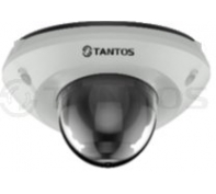 Tantos TSi-Dn225FP (2.8) Видеокамера IP, купольная, уличная, антивандальная