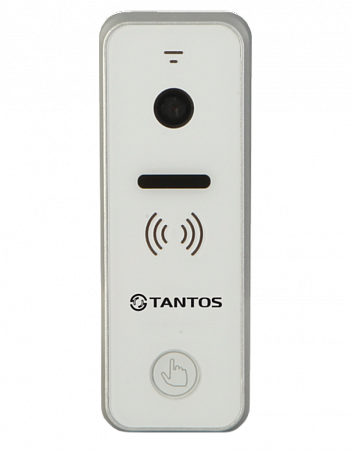Tantos iPanel 2 (White) Вызывная панель видеодомофона, 800ТВЛ, PAL, угол обзора 110°, от - 30 до +50°С, IP66, накладная, уголок в комплекте