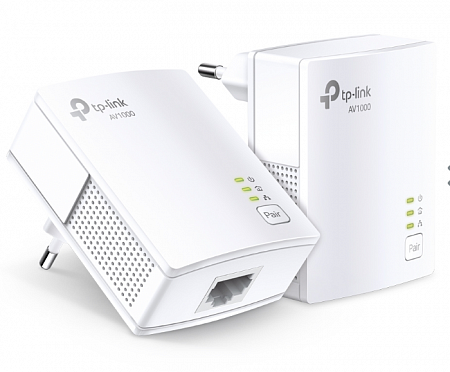 TP-Link TL-PA7017 KIT Комплект гигабитных адаптеров Powerline AV1000