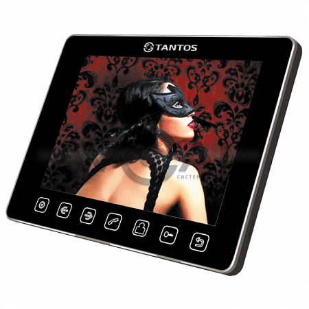 Tantos Tango VIZIT (Black) Монитор цветного видеодомофона, адаптирован к VIZIT