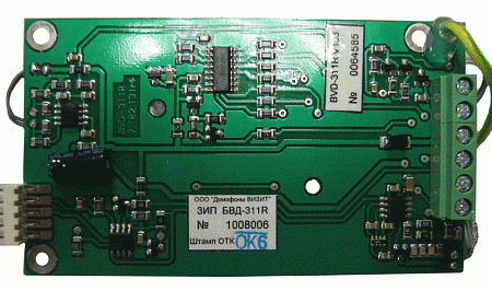 VIZIP ЗИП БВД-311R Плата печатная в сборе без динамика и микрофона, готовая к установке