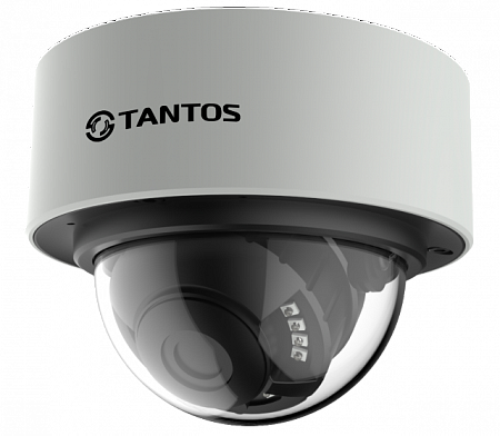 Tantos TSi-Dn226FP (3.6) Видеокамера IP, купольная, уличная, антивандальная