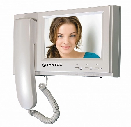 Tantos Loki SD XL (White) Монитор цветного видеодомофона, TFT LCD 7&quot;