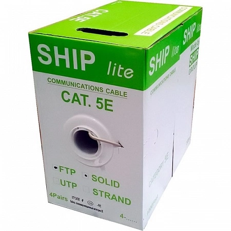 Ship lite Кабель FTP 5E 4x2xAWG24, 305м, медь